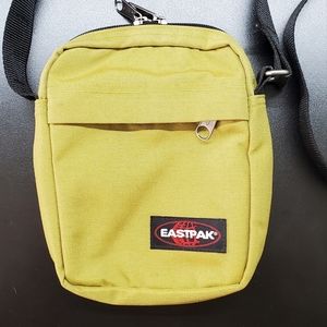 EASTPAK khaki color shoulder travel bag